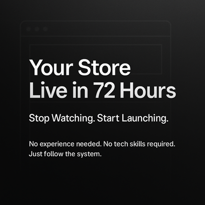 3-Day Ecommerce Starter Kit